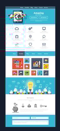 website design