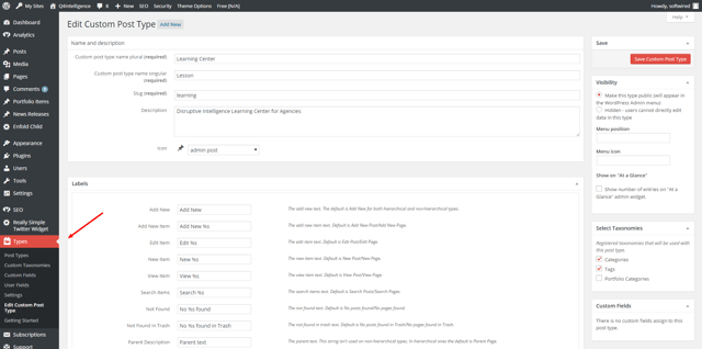 How To Create Custom Post Types