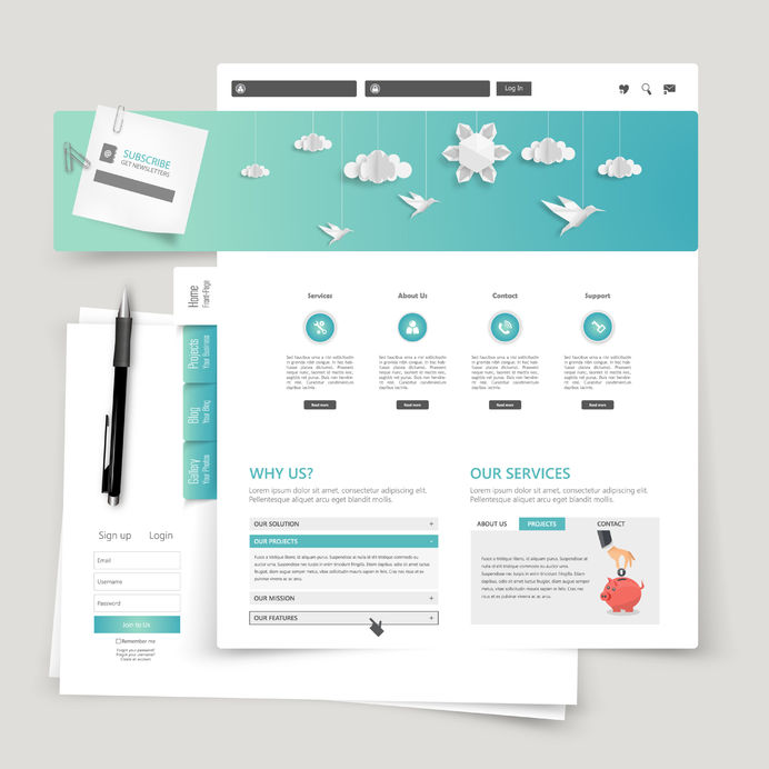 Create a Launch Pad site for  Design